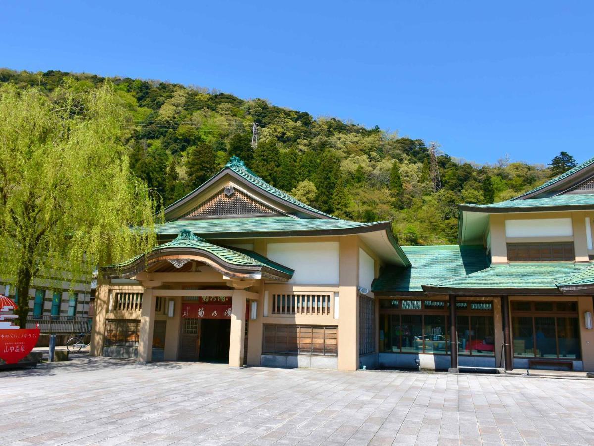 Hotel Ooedo Onsen Monogatari Yamanaka Saichoraku Kaga  Exterior foto