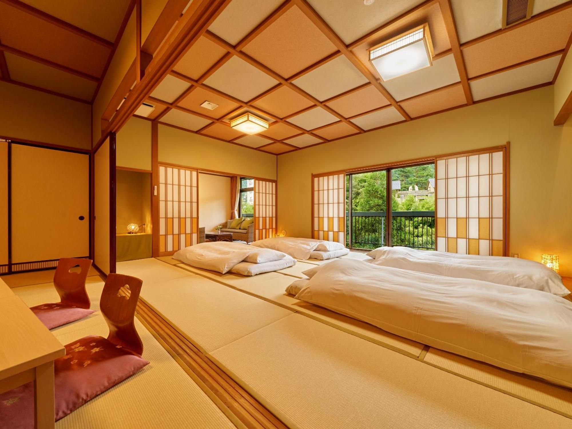 Hotel Ooedo Onsen Monogatari Yamanaka Saichoraku Kaga  Zimmer foto